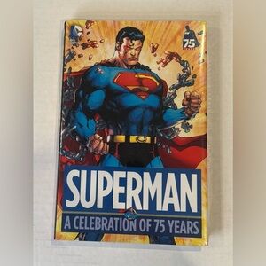 Superman A Celebration of 75 Years Hardcover Comics, Sealed